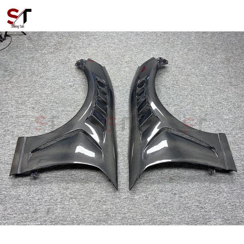 Toyota GR86/Subaru BRZ Carbon Fiber Front Fender Mudguard 13-19 (Hole-Punching)