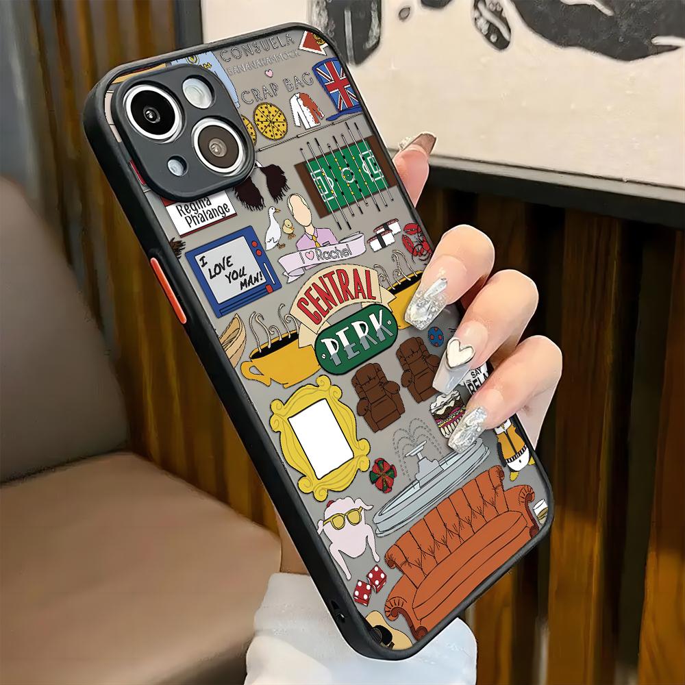 

Friends Hot TV Show Phone Case For Xiaomi Redmi Note 14 13 12 12S 11 11S 10 10S 9T 9S 8 7 Pro Plus 4G 5G Matte Clear Back Cover Redmi Note 14 Pro 5G