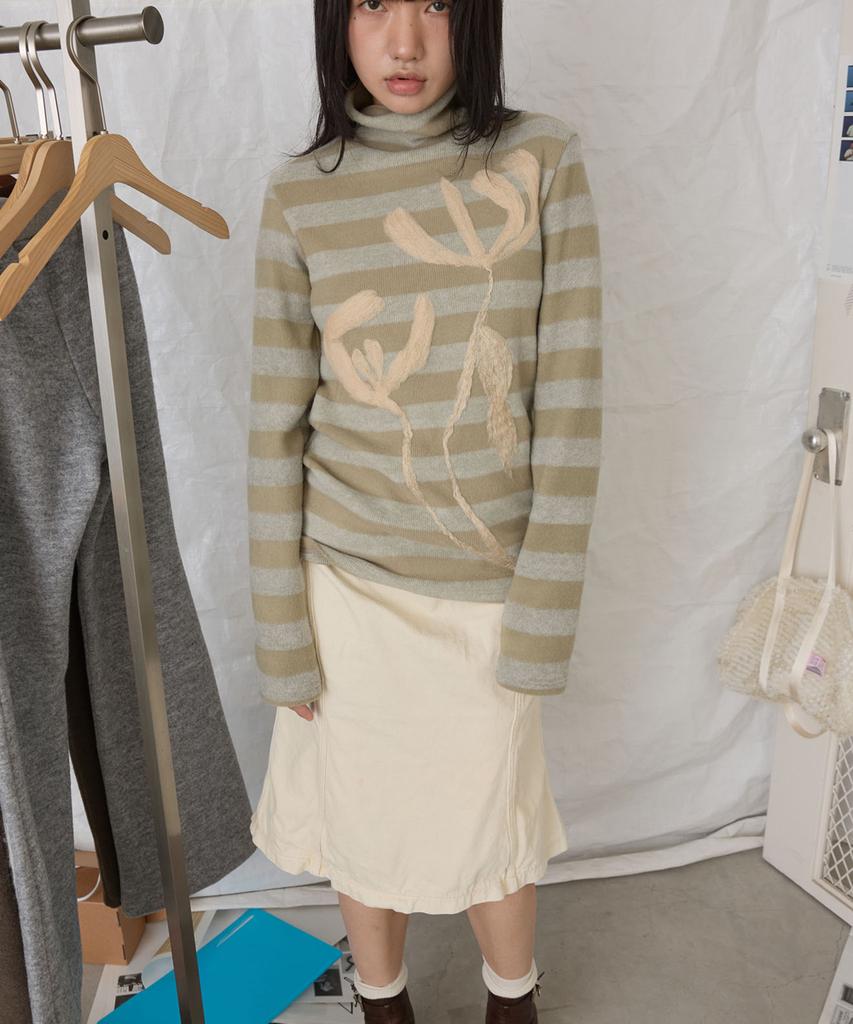 Yeongmailweeo Felt Plenty Turtleneck (Green)