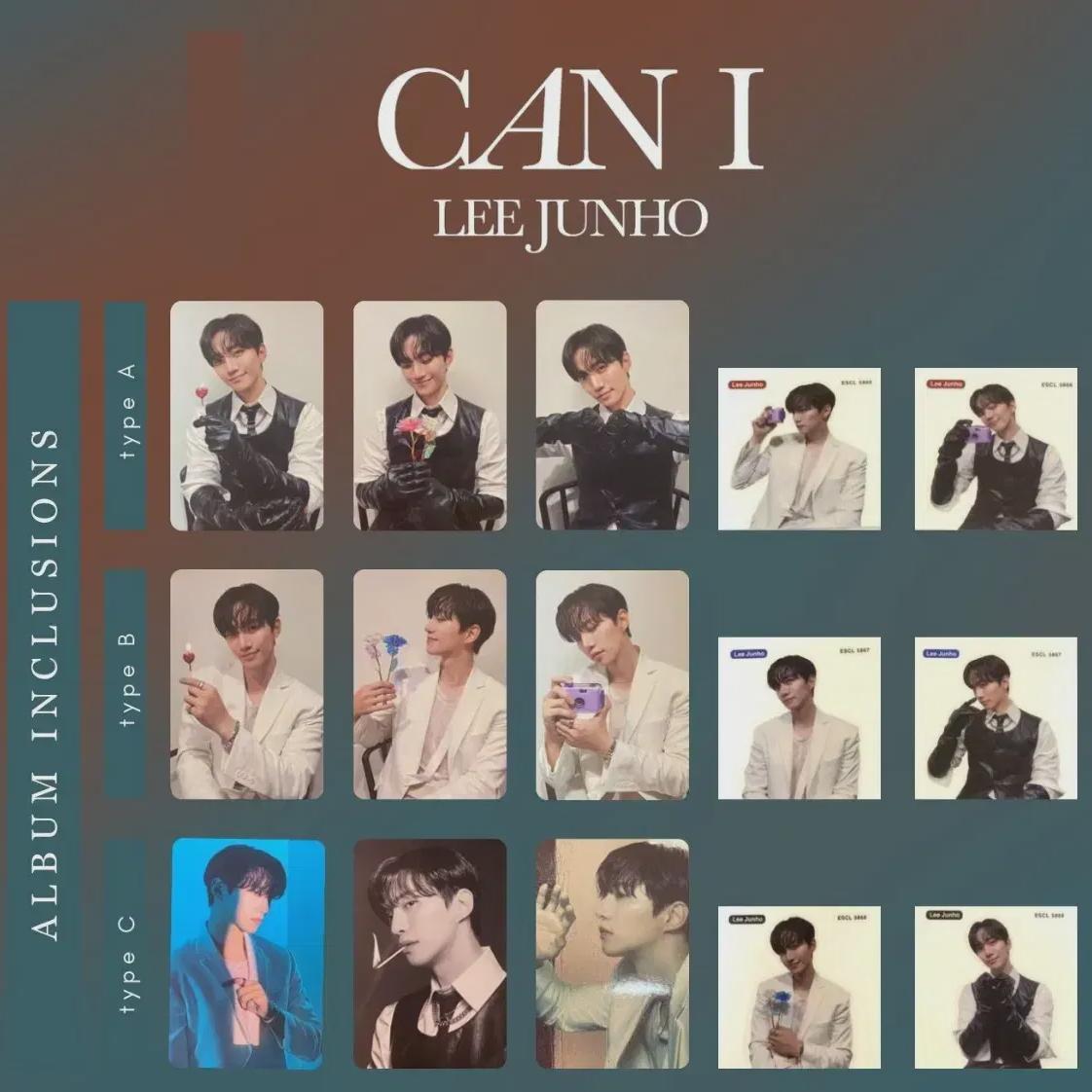 

Lee Joon-ho Can I Album Foca Tib Seal Deball