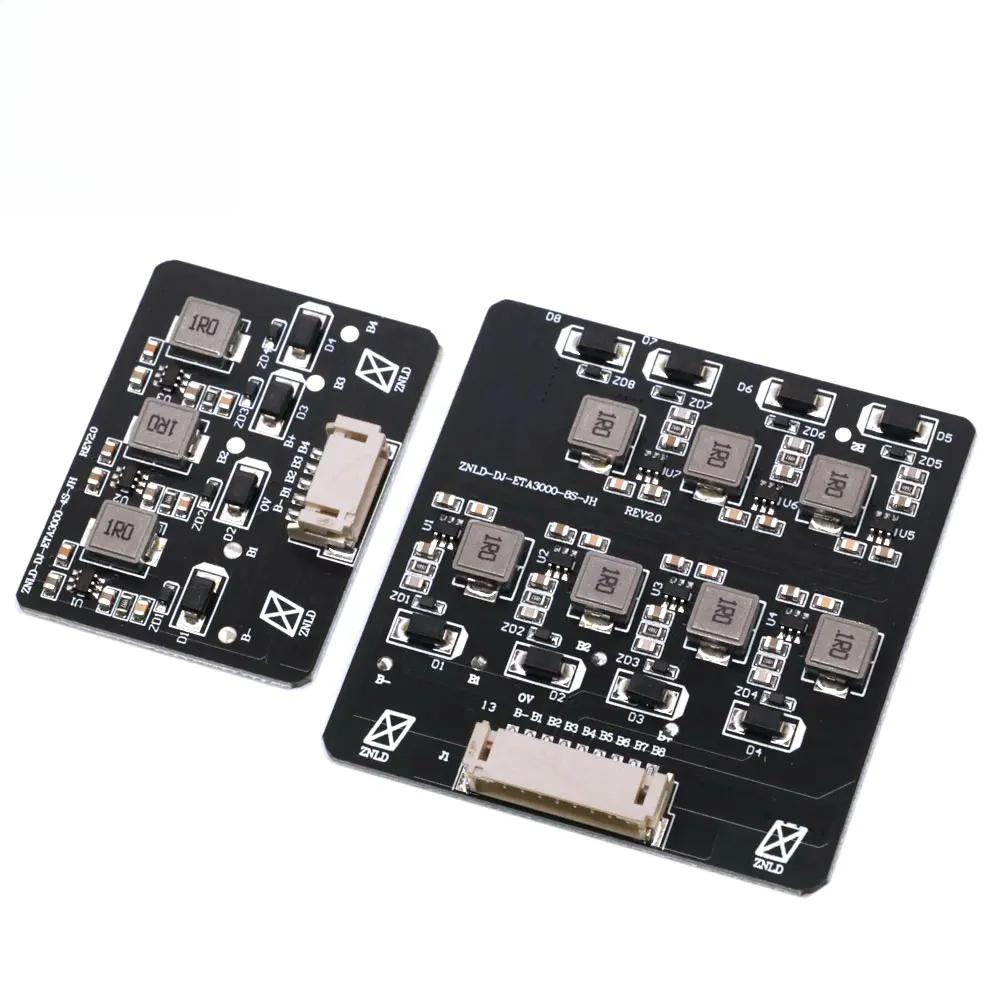 

BMS 2S-8S 1.2A Балансувальна плата Lifepo4 LTO Літієва батарея Активний еквалайзер Балансир Плата передачі енергії BMS 3S 4S 5S 6S 7S 8S