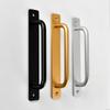 Aluminum Alloy Surface-Mounted Handle for Sliding Glass and Wooden Doors