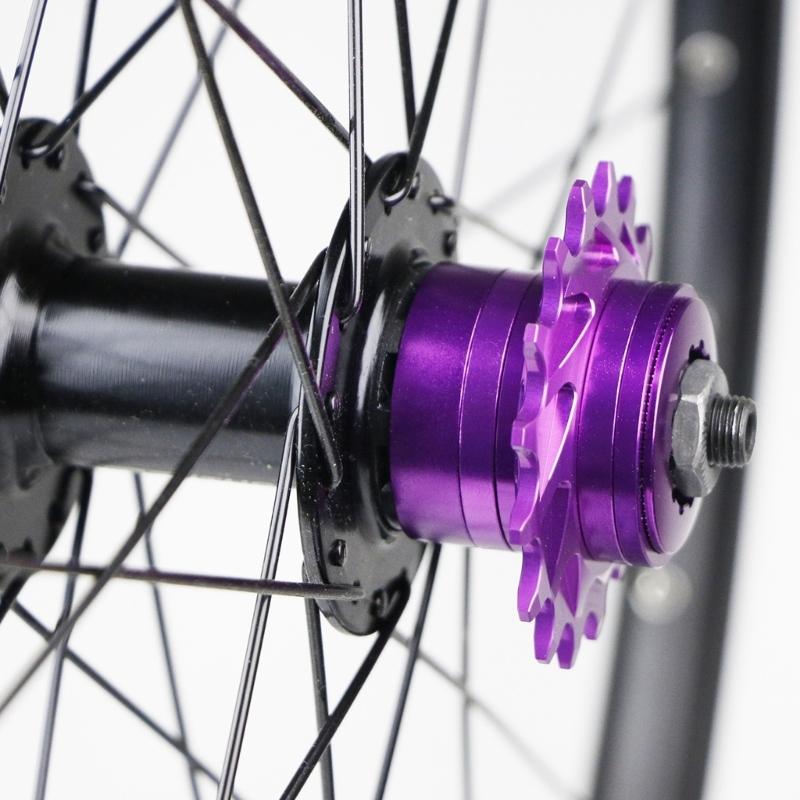 16 fogas egysebességes fogaskerék Mountain Bike-hoz erős szerkezetű átalakítókészlet Könnyen felszerelhető
