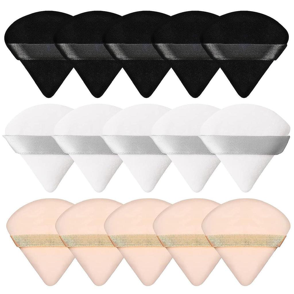 Cross-Border Triangle Powder Puff: Loose Powder Makeup Tool