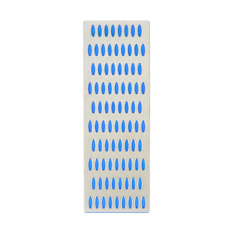 High-Quality Single-Sided Diamond Mesh Whetstone with Base, Sharpening Disc 300-400-600#
