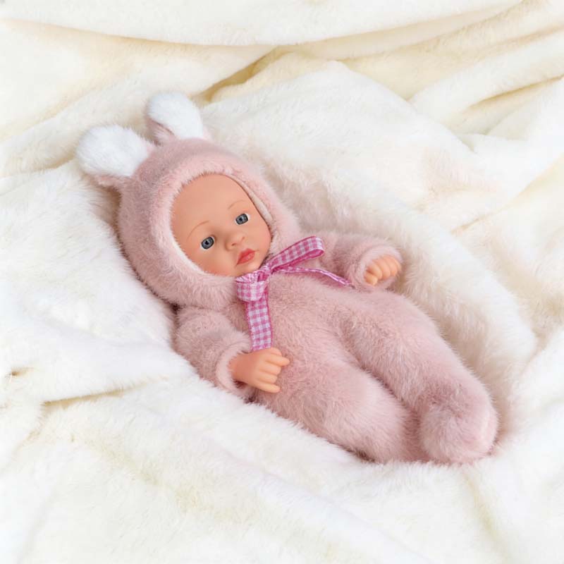 7.8 Inch Reborn Dolls Mini Soft and Full Body Vinyl Doll 20cm Toys Cute Mini Reborn Handmade  Doll For Birthday Gifts Toys