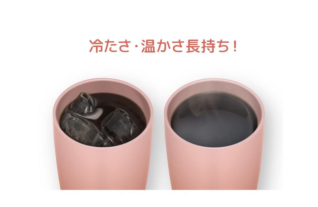Thermos Vacuum Insulated Tumbler 420ml Rose Beige RBE JDM-421