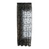 Lightweight Fabric Panel With Textured Embroidery And Rod Pocket Flower Lace Semi Sheer Curtain Drape For House Styling