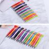 12Pcs Valentine'S Day Heart Shape Pens Black Gel Ink Rollerball Pens For Office School Supplies Gift Kids Ballpoint Pens