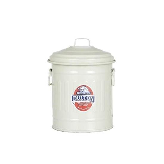 

Dalton Baby Garbage Can 1L Ivory I want to use something that I think is clean when putting garbage Tabletop trash can with lid Tin can Height 155mm слоновая кость