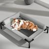 Pet Furniture Mesh Elevated Dog Beds Breathable Removable Raised Dog Bed with Pillow Outside Dog Bed Cat Patio Sunbathing