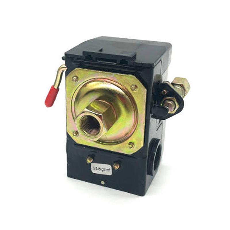 4 Anschlüsse 95-120 Psi Luftkompressor Druckschalter 16-20A Sicherer Luftkompressor Abschalt schalter Luftkompressor Ersatzteile