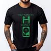 Dirty Computer Green And White Graphic T Shirt Autumn TShirt Happy New Years