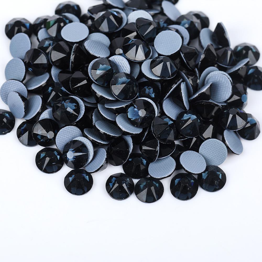 2088 16Cut Austrian Rhinestones Diamond Nail Art 3D DIY Mobile Phone Case ABS Hot-Fix Rubber Bottom Flats Glass Jewelry Shoes