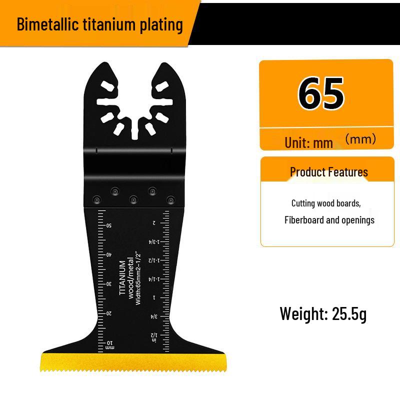 Universal Multifunctional Oscillating Saw Blade for Woodworking and Grinding