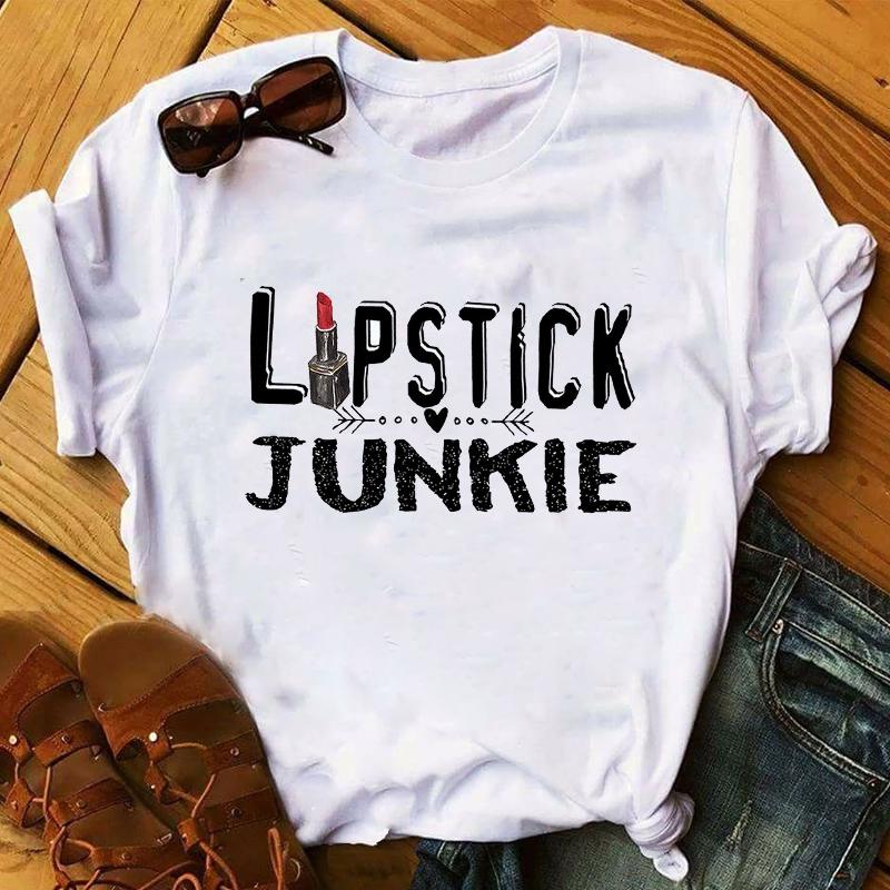New Women T-Shirt 2023 Good Vibes Letters Fashion Top Female T Shirts Harajuku Streetwear O-Neck Short Clothes Ladies Tshirts