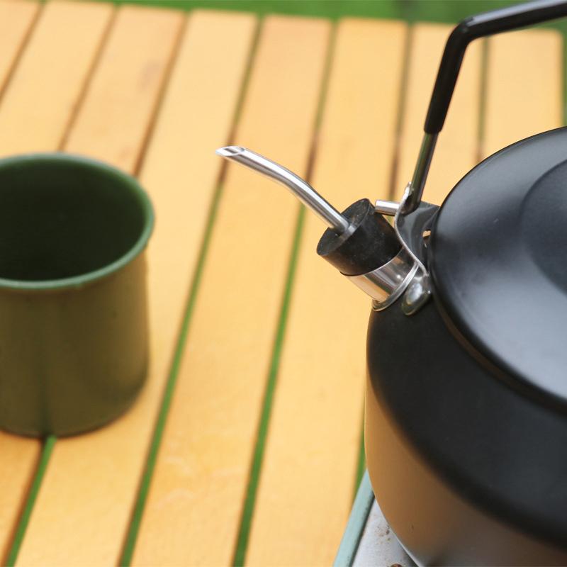 

Кемпінг Носик для чайника Кулінарія на відкритому повітрі Портативний ручний крапельний фільтр для кави Подовжувальні трубки Носики з чистою насадкою для перетворення щітки білий