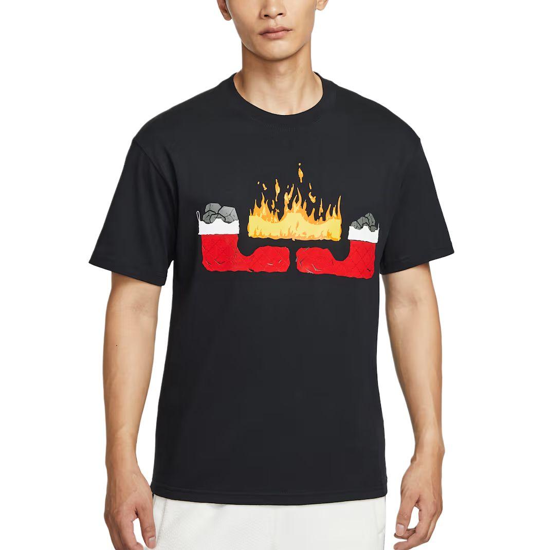 Nike Club Flow Off Noir Multi-Color Print Men s Woven Shorts IB8551-045 2XL