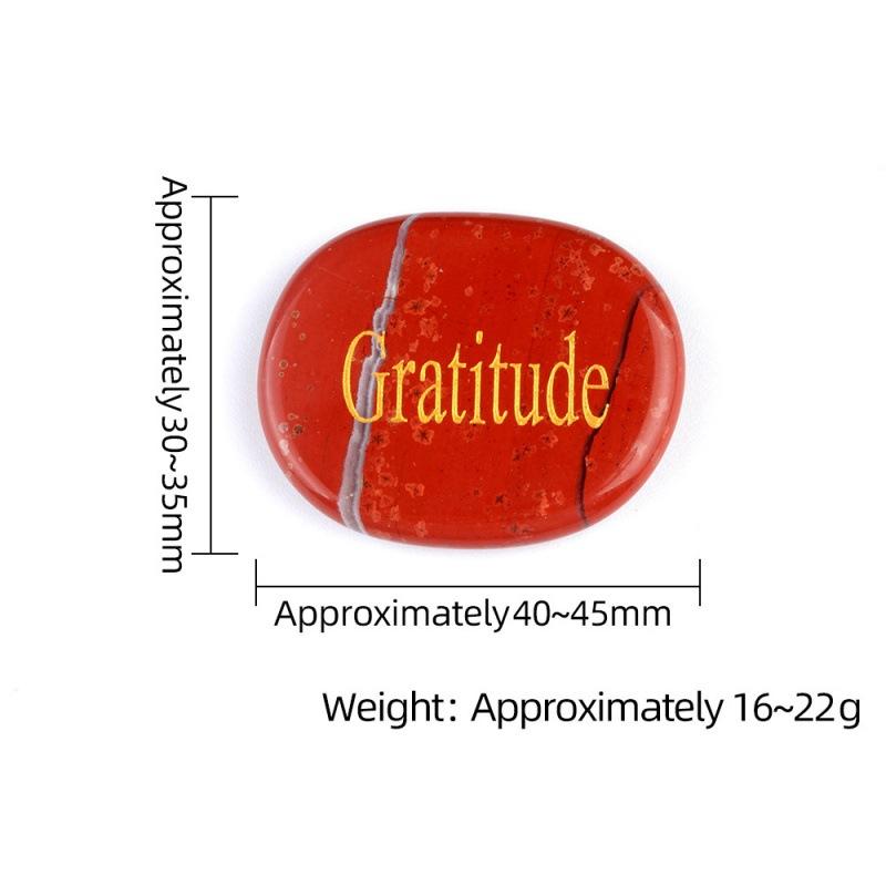 Inspirujący Kamień Kamień Mocy Naturalny Kryształ Agat Napisy Mieszany Kolor Mały Kamień Akcesoria