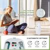2PCS Automatic Air Freshener Spray Dispenser - Commercial and Home Use - Multiple Time Scent/Mist Release Settings for Room/Restroom Sprayer,Air