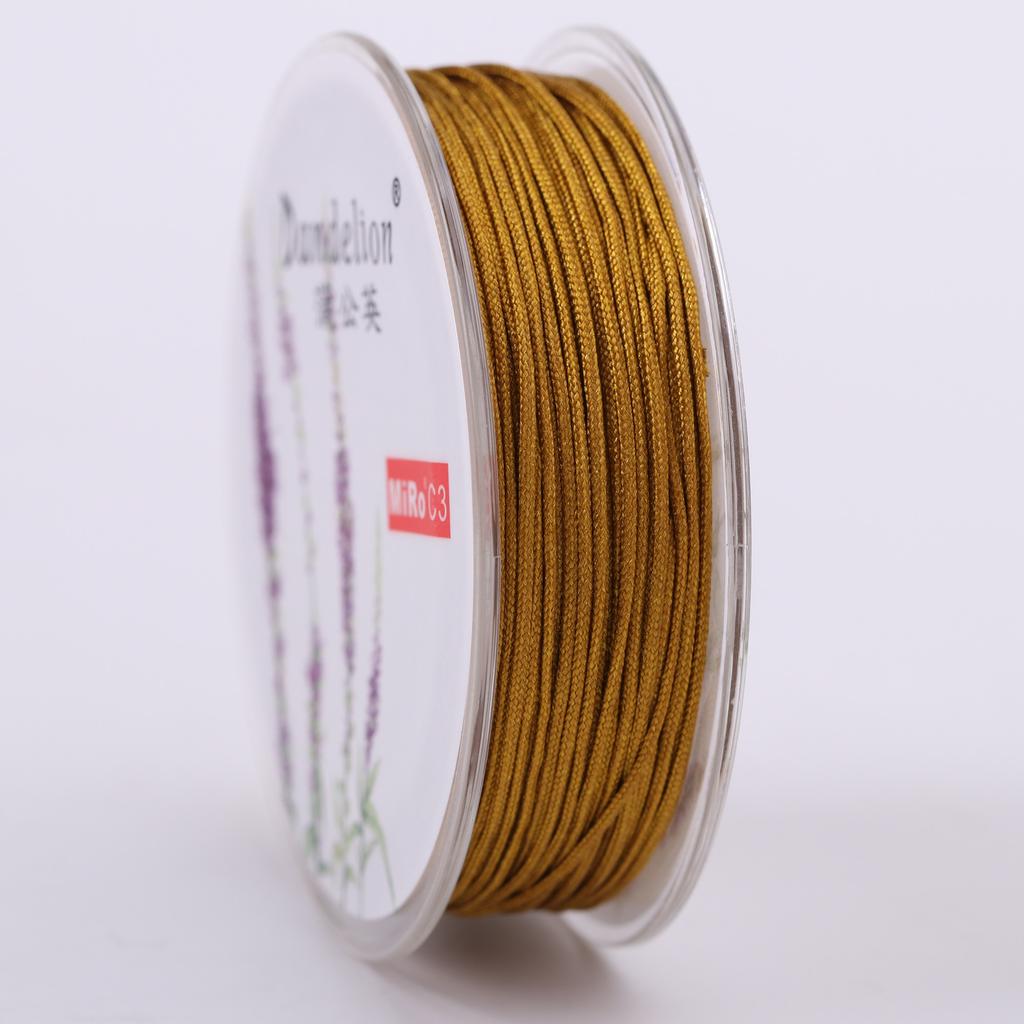 Löwenzahn C3 0,9 mm Schmuckband Nylonband Schmuckzubehör Armband und Halskette Material 21 Farben