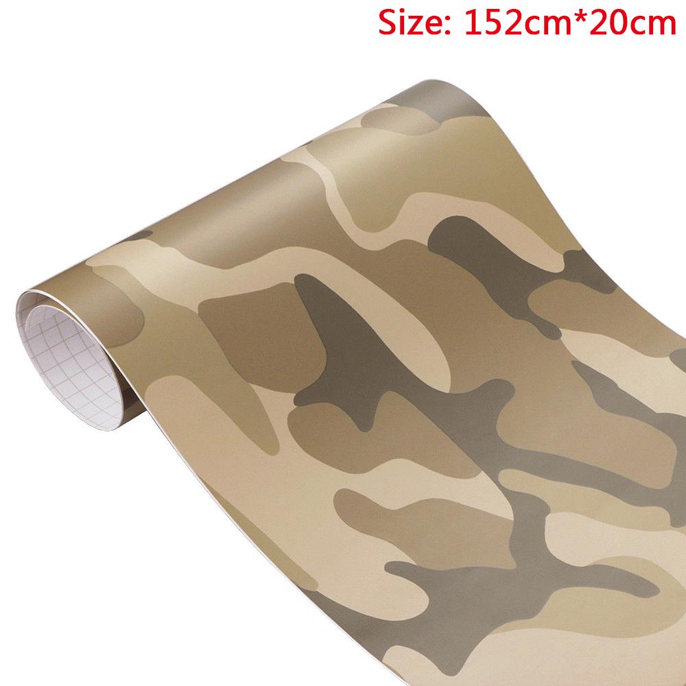 152*20cm Car Body Camo Camouflage Vinyl Sticker Film Sheet DIY Sticker Films