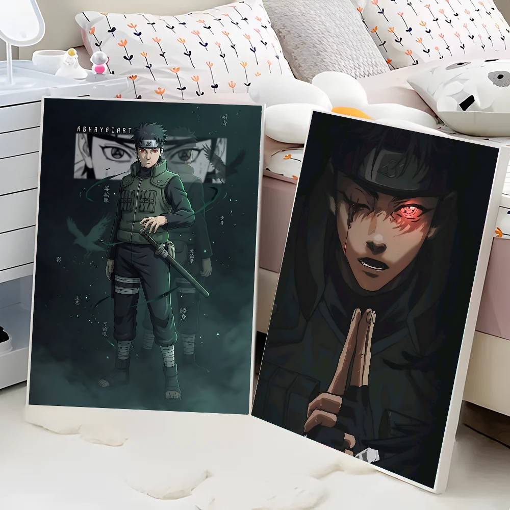 Anime Character Uchiha Shisui N-Naruto Posters HD Print Vintage Wall Art Decor for Home Study Room