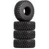 RC Tires 1.9inch 4Pcs RC Rubber Tyre Set Mud Wheel Tires for 1:10 RC Crawler SCX10 AXI03007 Gen8