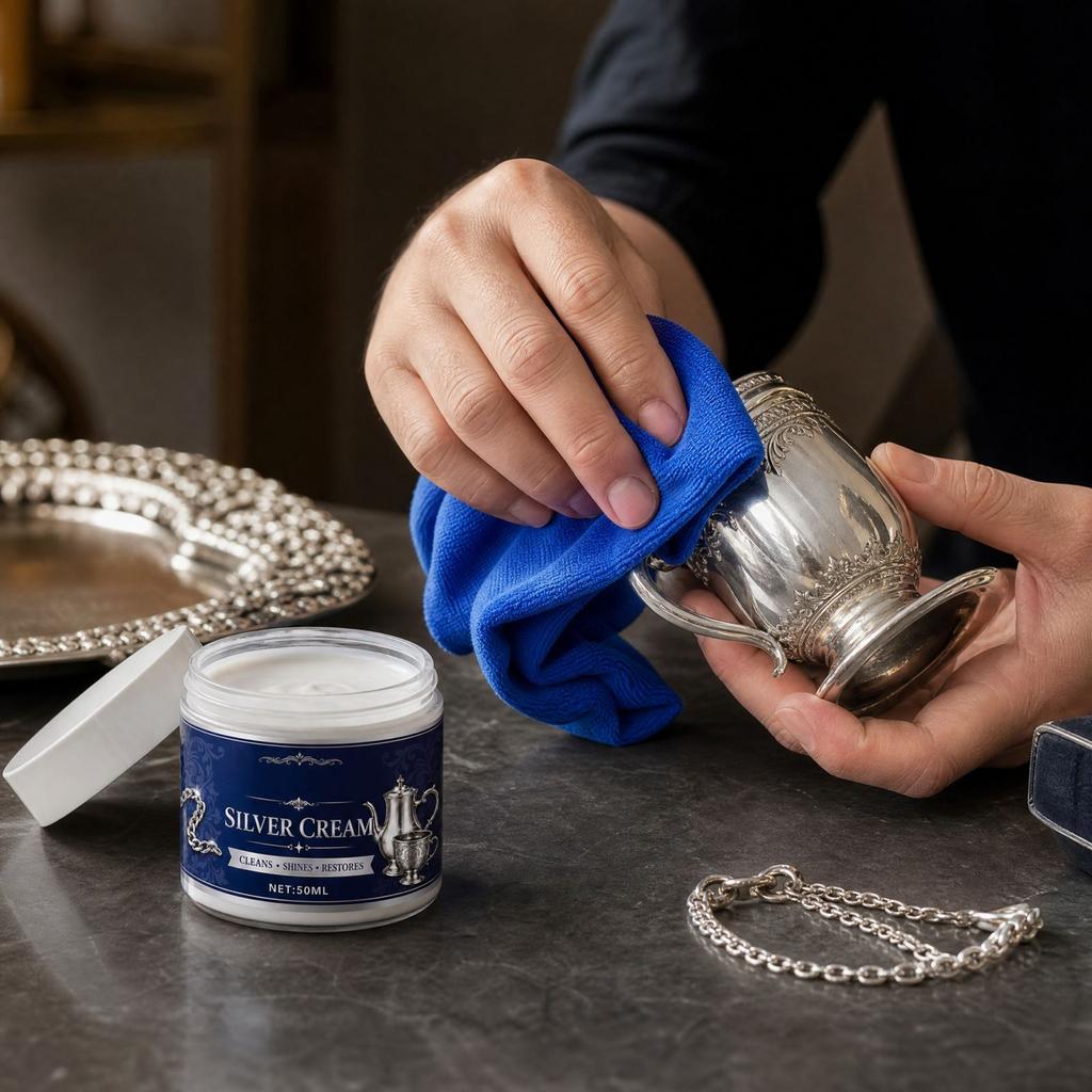 Polish and Cleaner for Jewelry, Silverware, Flatware and