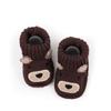 1 Pair Cartoon Pattern Infant Pre-walkers Anti-slip Design Toddler Sock Shoes  for 0-3 Months Baby