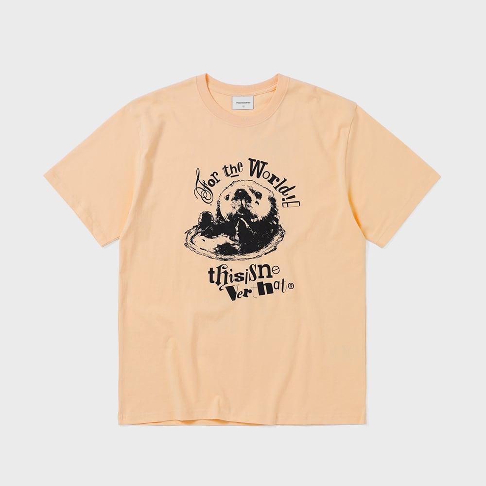 ThIs Is Never That Otter Tee Apricot S