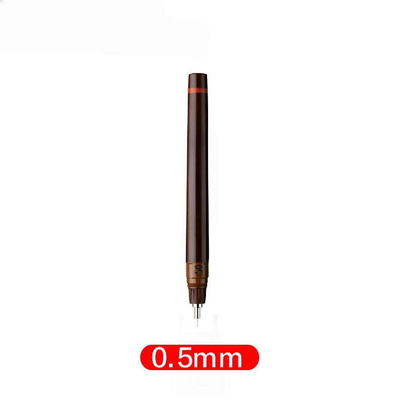 Červený kroužek, citlivé jehlové pero, kreslicí pero, doplňovatelné a inkoustové jehlové pero