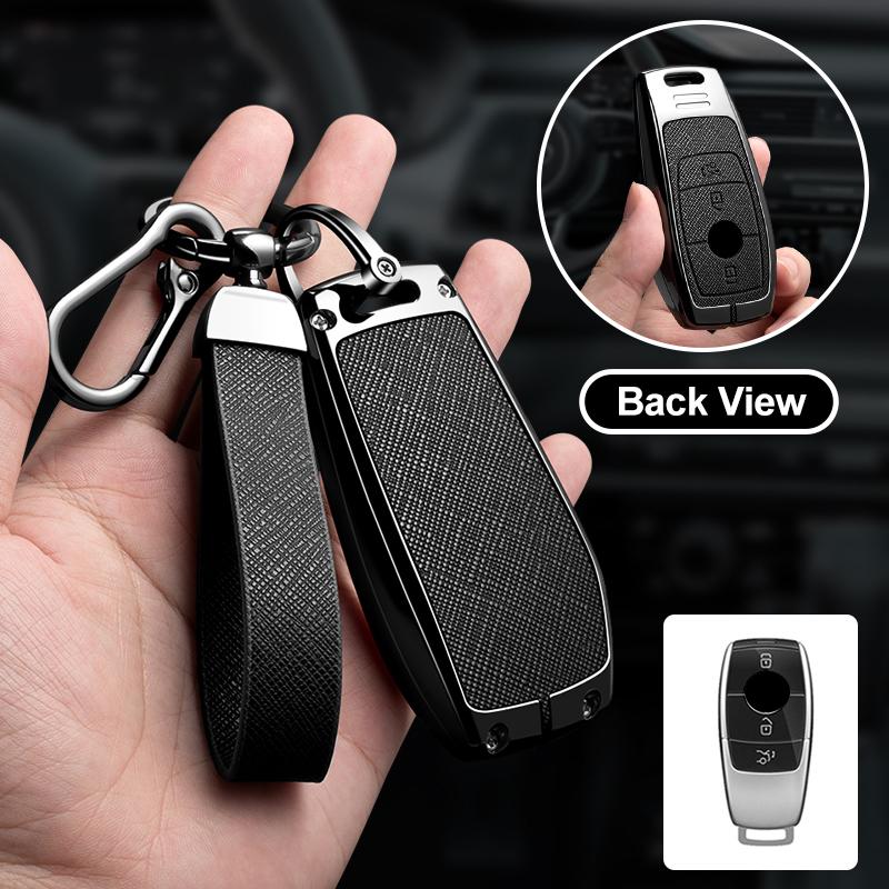 3/4 Button Zinc Alloy Car Key Cover Case For Mercedes-Benz A220 E63S Amg E-Class Gle 350 4Matic E300 E400 E43 W213