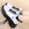 High peel autumn and winter dad shoes new women's sports shoes tire sole non-slip waterproof Hong Kong style casual shoes