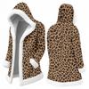 Men's Casual Leopard Print Jacket Outerwear for Fall Winter and Everyday Wear