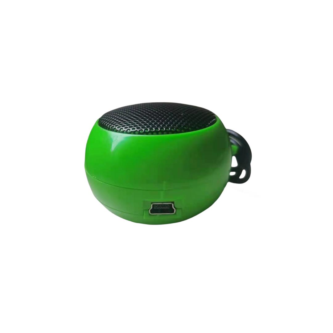 

Высококачественная мини-выдвижная Bluetooth-колонка с объемным стереозвуком 3D, подходит для занятий спортом на открытом воздухе зелёный