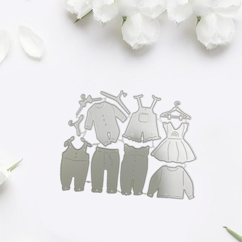 Clothes Cutting Dies Embossing Die Cuts Metal Template for DIY Scrapbooking Gift Card Making Crafts Embossing Decoration