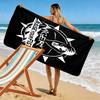 Angerfist Print Beach Towel, Large Soft Quick Dry Towel for Beach Camping Swimming