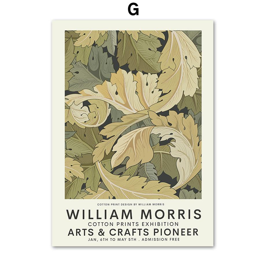 

Музей Уильяма Морриса, выставочная галерея, настенное искусство, плакаты на скандинавскую тему, холст, живопись и принты, настенные панно для декора гостиной 21x30cm No Frame