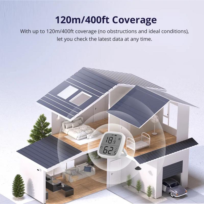 SONOFF SNZB-02D Zigbee Smart Temperature Humidity Sensor Transducer Real-time Monitor Ewelink Alexa Google Home Assistant Alice