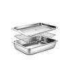WAGENSTEIGER Stainless Steel Tray 3-piece Set No. 7 Deep_Large