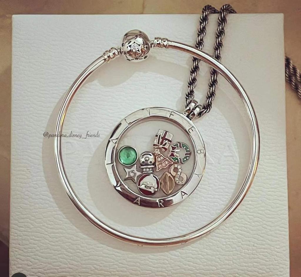 Dora White Copper Galaxy Cluster Bracelet with DIY Christmas Charms for Women