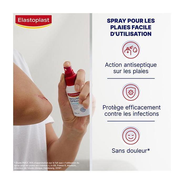 Elastoplast Premiers Secours Spray pour les Plaies 50ml