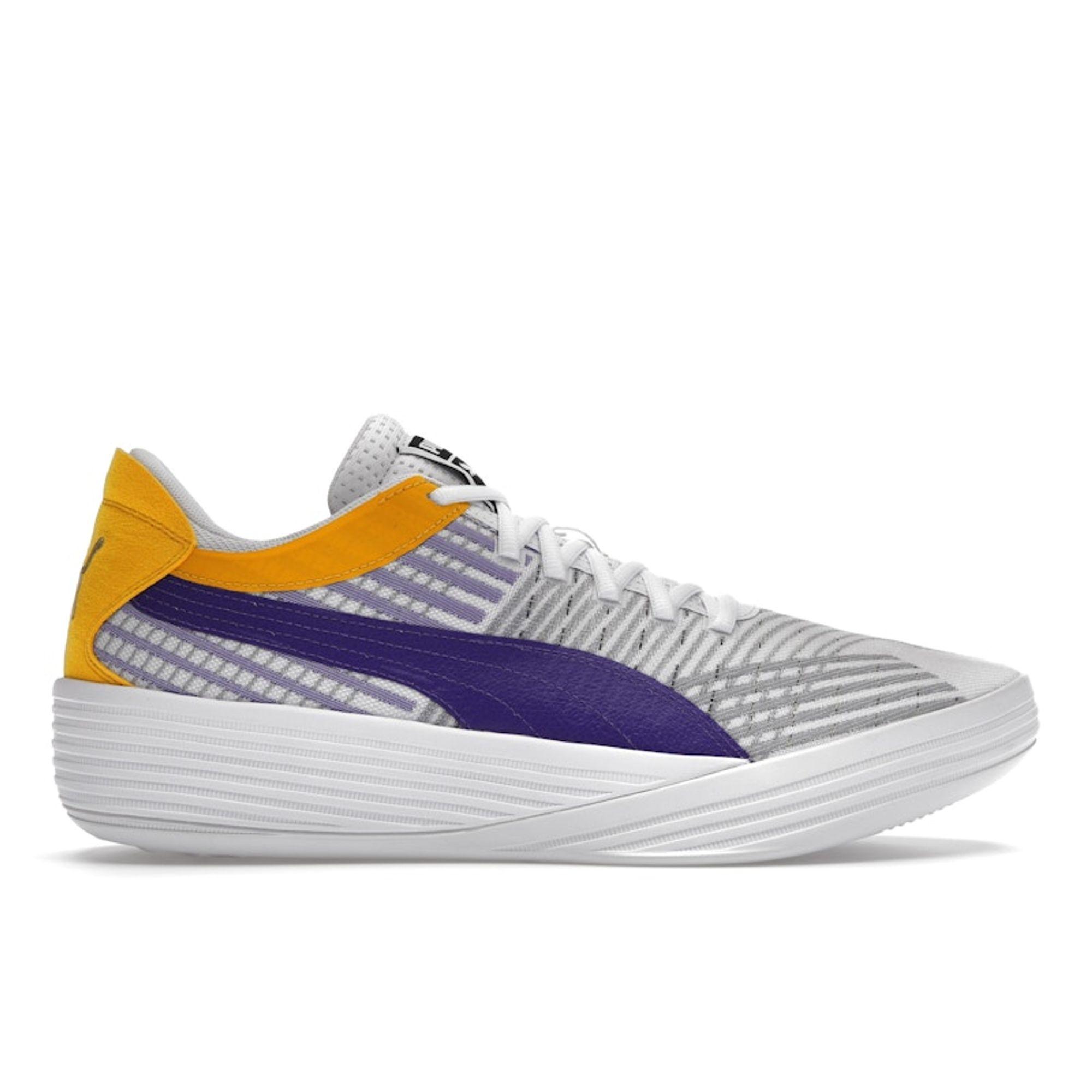 

Кроссовки Puma Clyde All-Pro Coast 2 Coast - Lakers Unisex White Prism-Violet 195124-02 42.5
