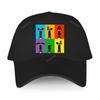 Cappellino Snapback da uomo per esterni Windhund cane Uomo Nero unisex adolescenti moda Cappellini da baseball regolabili hip hop sport berretto