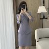 Women's Professional Double-Breasted Suit Set
