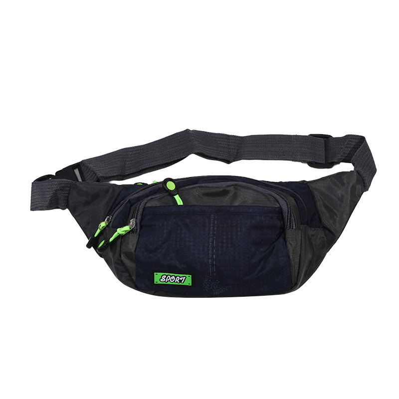 Поясная сумка кроссбоди Спортивная для тренировок Путешествий Бега Повседневная Сумка для телефона для женщин и мужчин Водонепроницаемая поясная сумка One Size темно-синий