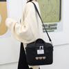 Cute Bear Lunch Bag Girls Insulated Canvas Cooler Handbag Aluminium Foil Thermal Food Box Family School Picnic Dinner Container