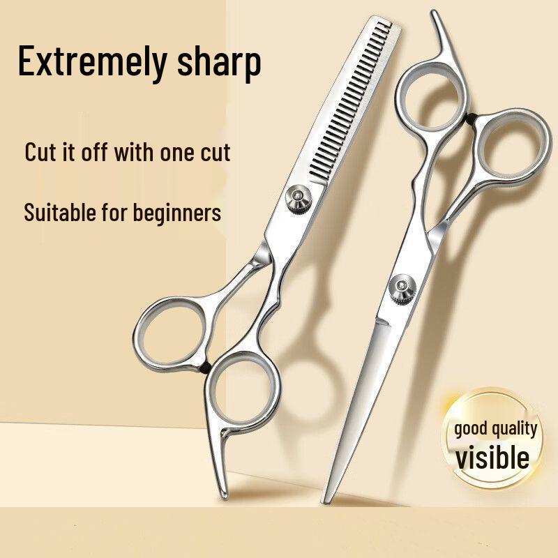 Professional Hairdressing Scissors Set: Thinning Shears, Flat Shears, Texturizing Shears for Kids and Adults