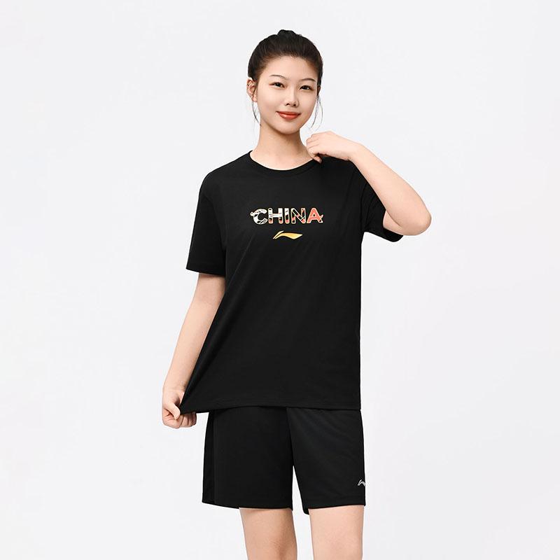 Li Ning Casual Sportswear Unisex Black AHSW427-1+AKSU789-3